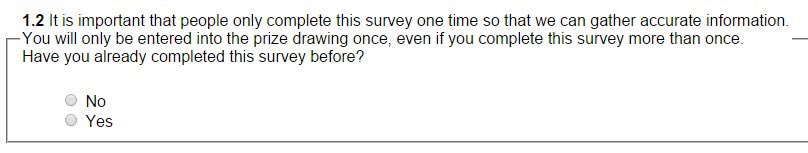 UTS2015 screening question